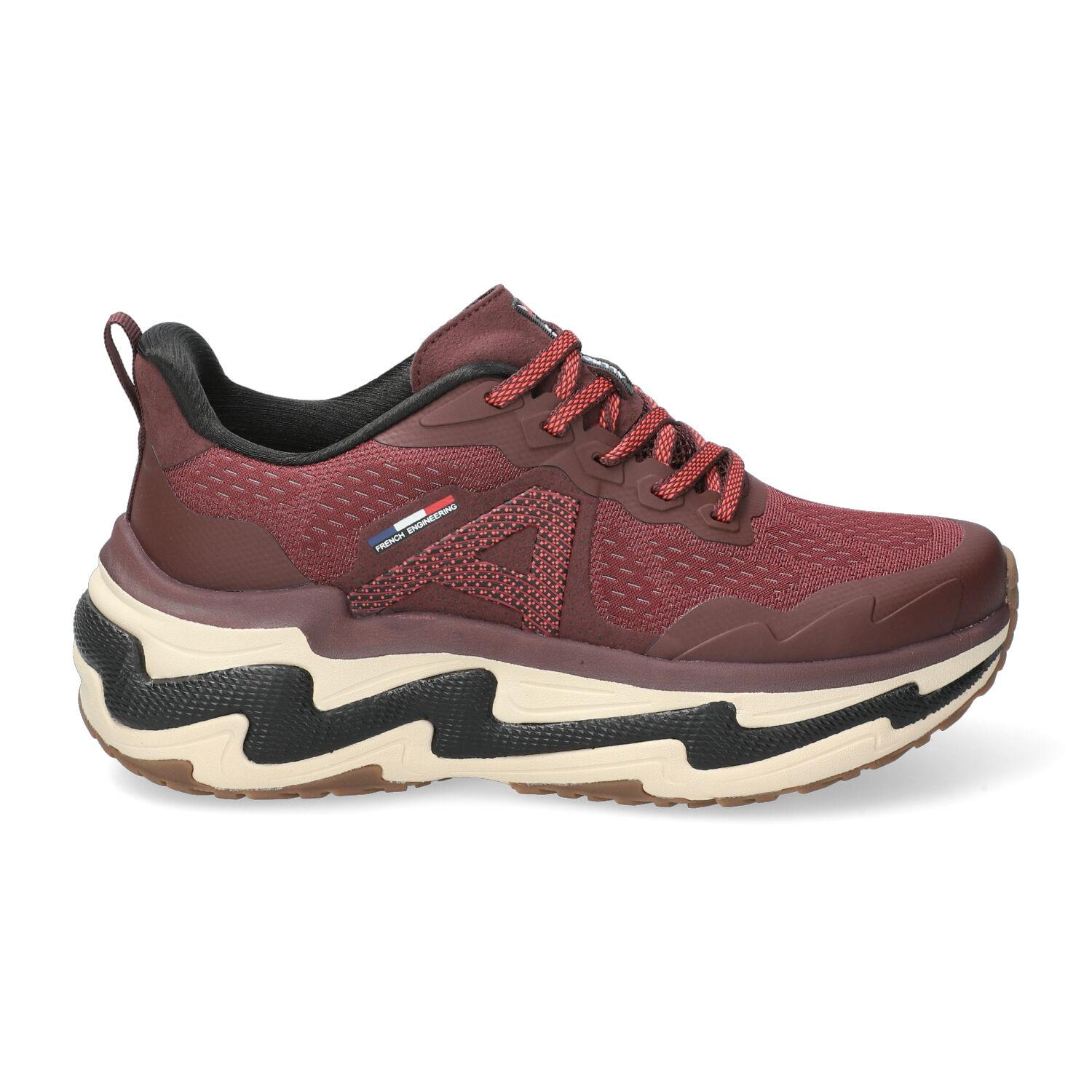 lacets femme modèle Dynamite bordeaux - Mephisto